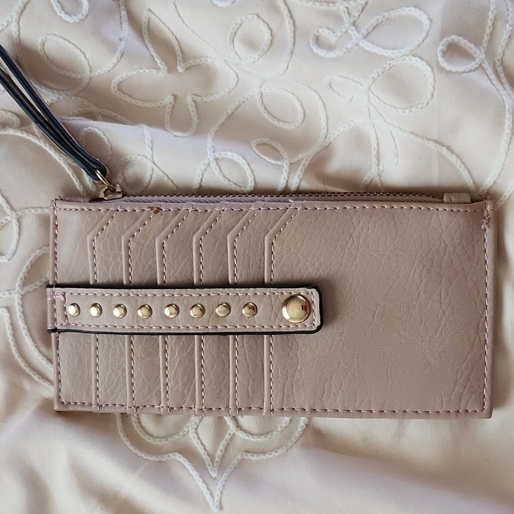 I.N.C card holder, new never used blush color